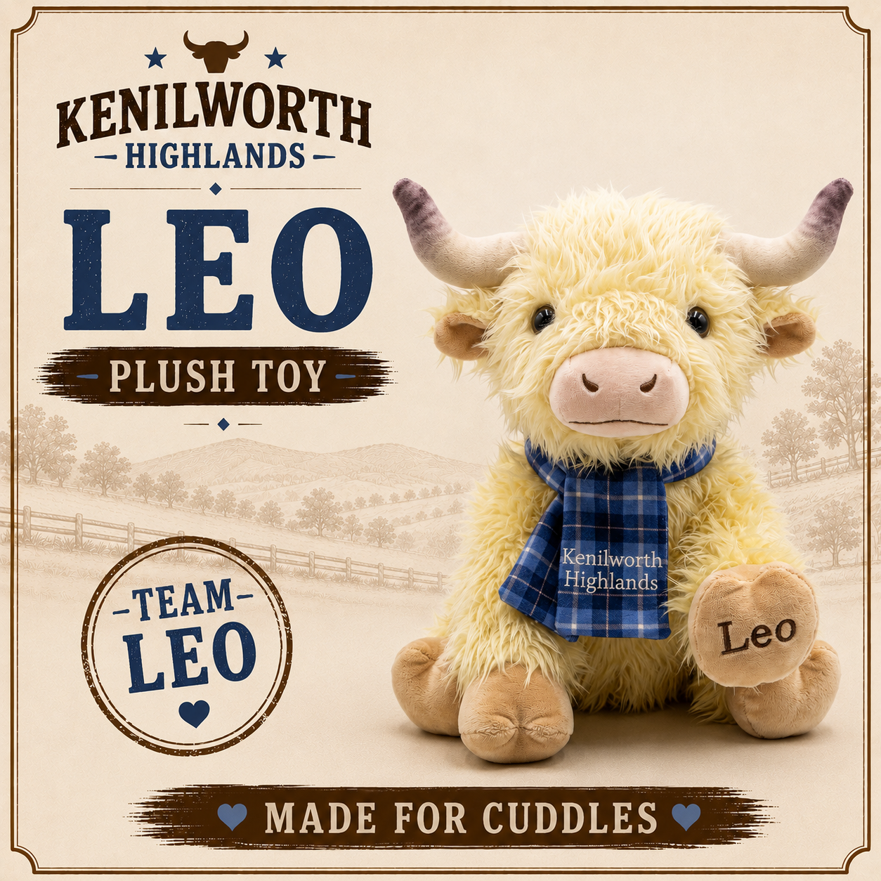 Kenilworth Highlands "Leo" Plush Toy