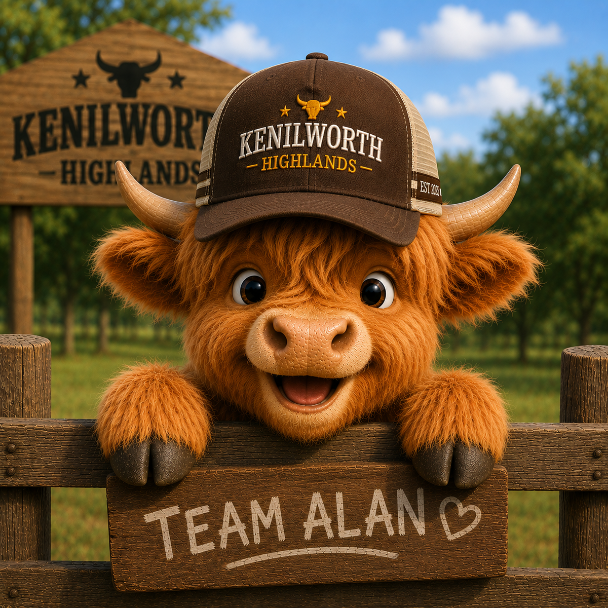 Kenilworth Highlands – Limited Edition Team Alan Trucker Cap
